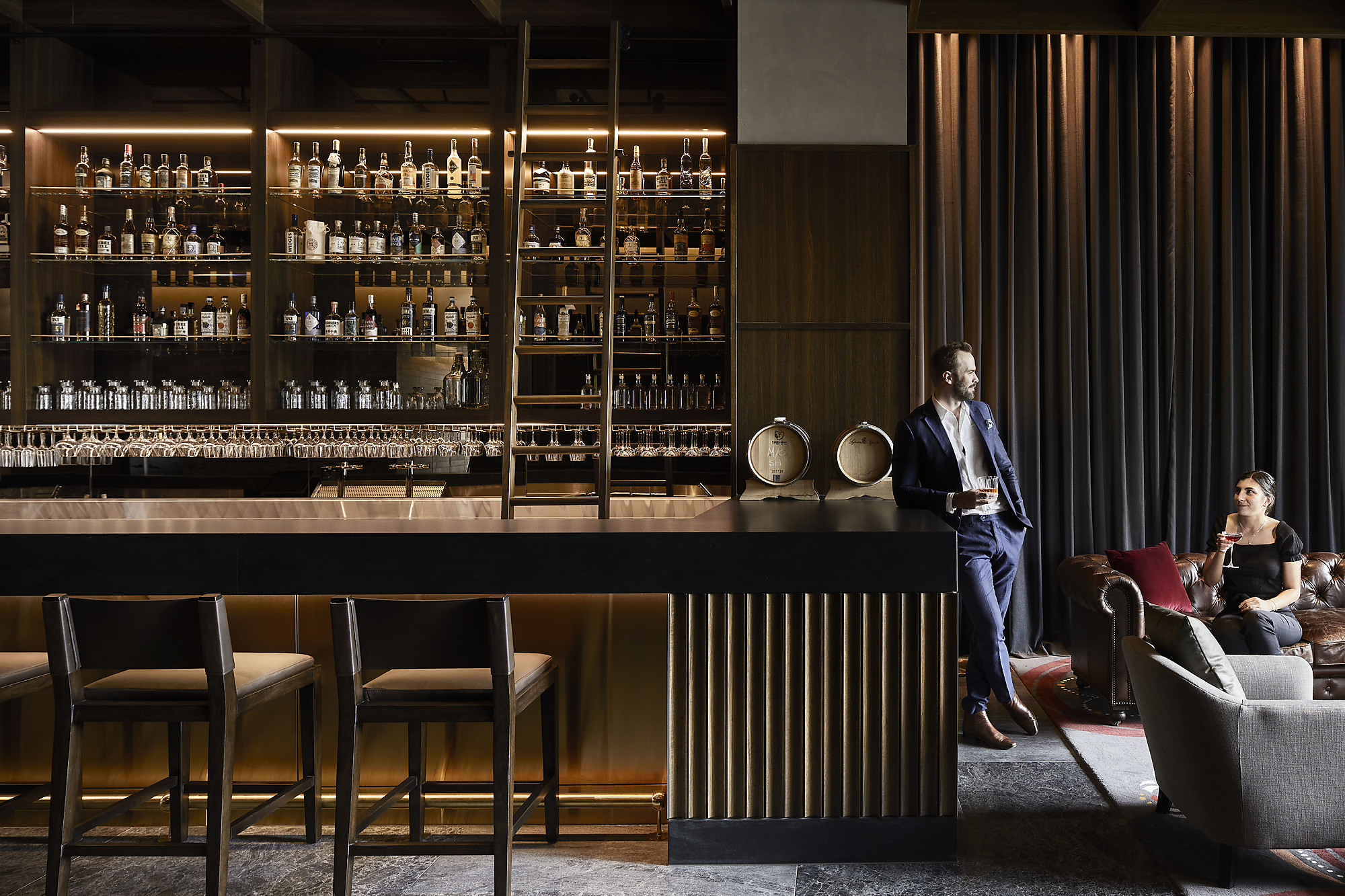Interior photograph of The Next Hotel, Melbourne by Sharyn Cairns